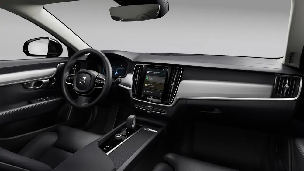 Nouveau Volvo V90 Break Plus Mild hybrid 8-speed Geartronic™ automatic transmission Metaalkleur Platinum Grey (731) 4
