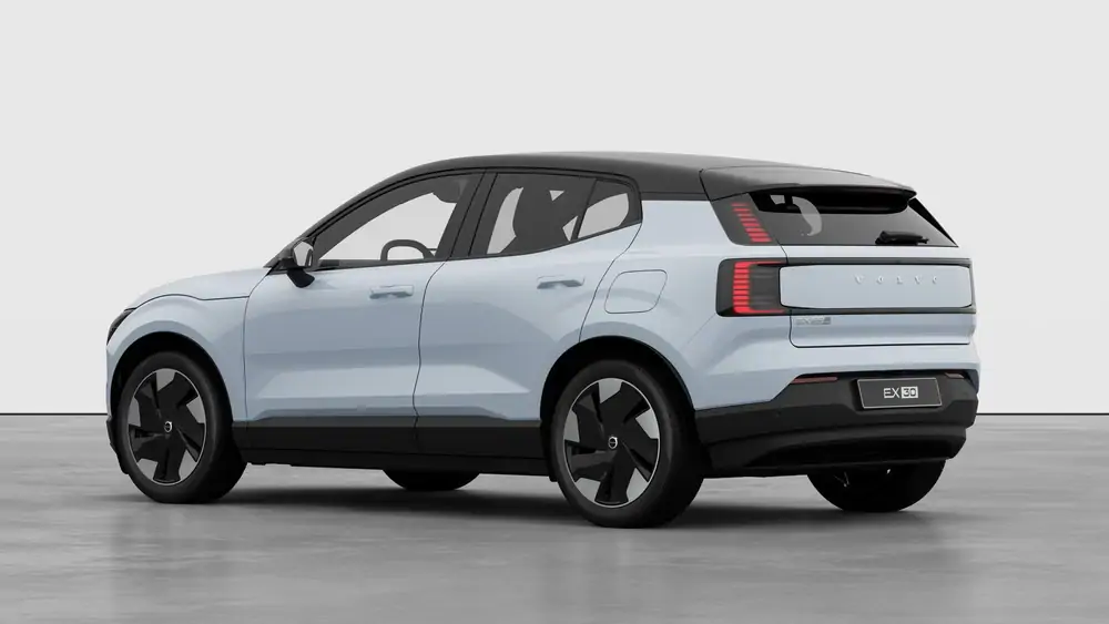 Nouveau Volvo EX30 SUV Plus Elektrisch Shift-by-wire single speed transmission, RWD Cloud Blue 2
