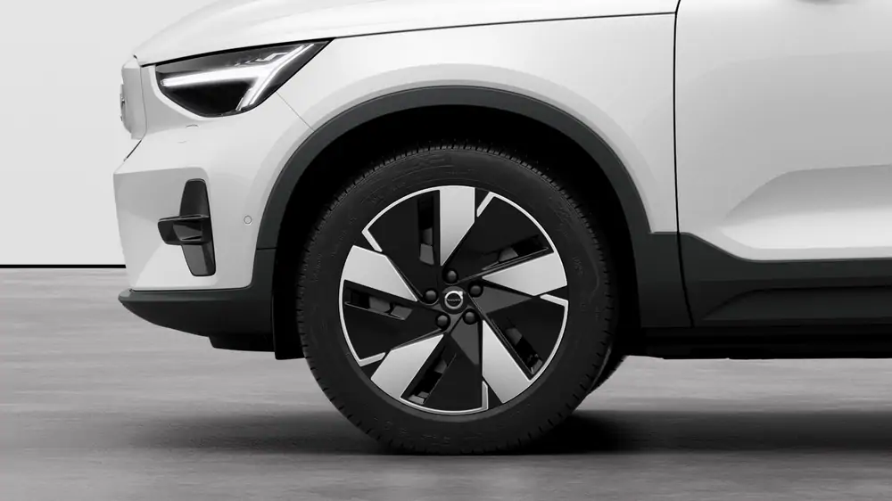 Nouveau Volvo XC40 SUV Ultra Elektrisch Shift-by-wire single speed transmission, RWD Crystal White Pearl 3