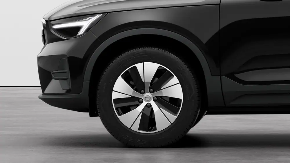 Nieuw Volvo XC40 SUV Core Mild hybrid 7-speed Dual Clutch transmission Onyx Black 3