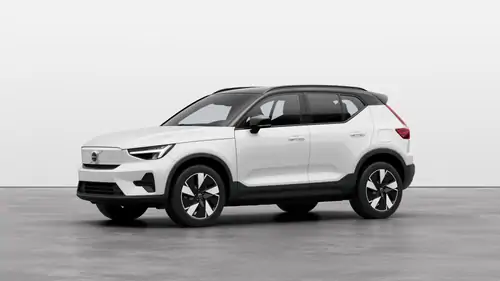 Nieuw Volvo XC40 SUV Plus Elektrisch Shift-by-wire single speed transmission, RWD Crystal White Pearl