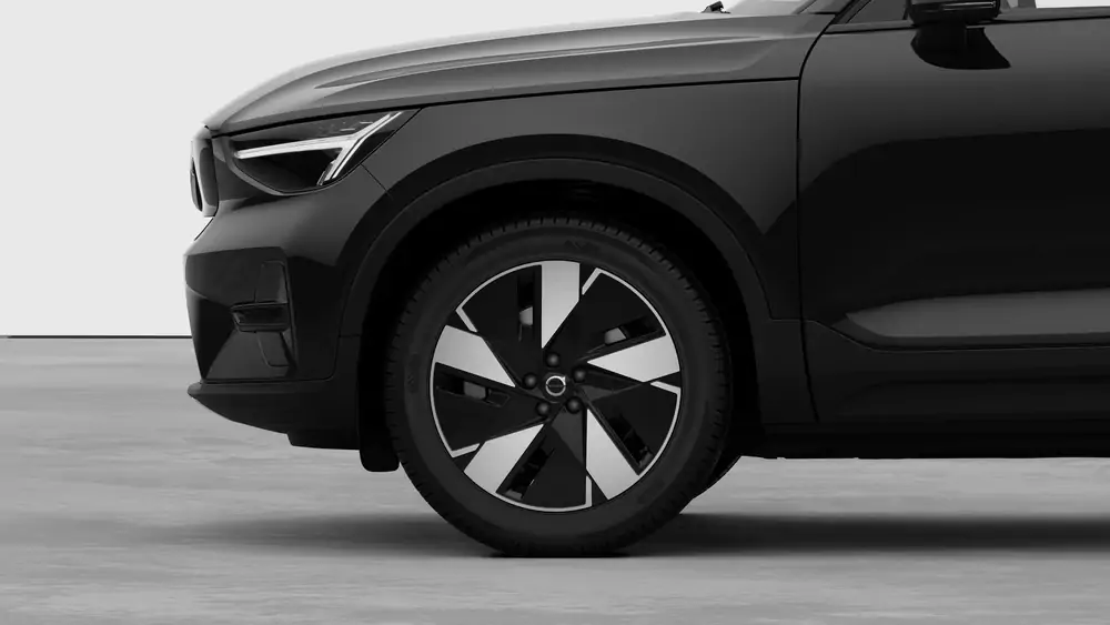 Nouveau Volvo EC40 Crossover Core Business Edition Elektrisch (BEV) Shift-by-wire single speed transmission, RWD Onyx Black 3