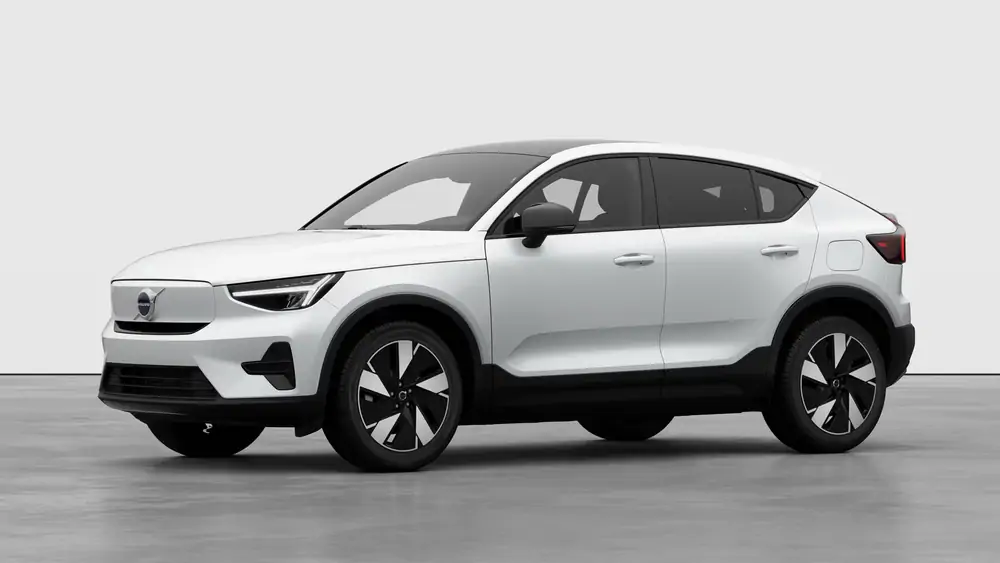 Nouveau Volvo EC40 Crossover Core Business Edition Electric Shift-by-wire single speed transmission, RWD Crystal White Pearl 1