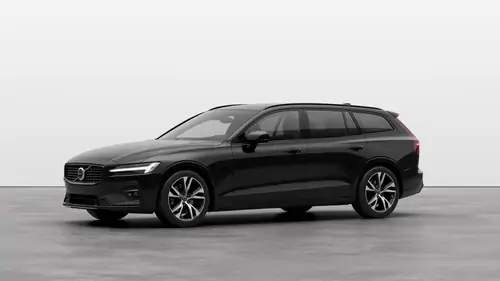 Nieuw Volvo V60 Break Core Mild hybrid 8-speed Geartronic™ automatic transmission Onyx Black