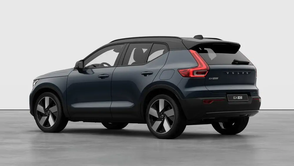 Nouveau Volvo EX40 SUV Ultra Business Edition Elektrisch (BEV) Shift-by-wire single speed transmission, RWD Denim Blue 2