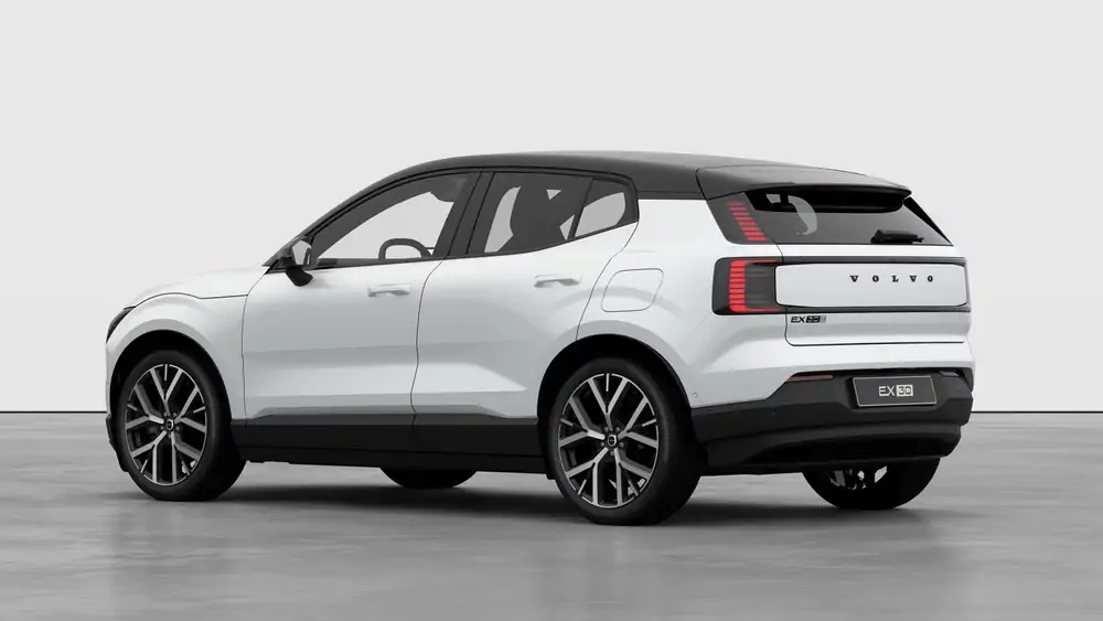 Nouveau Volvo EX30 SUV Ultra Business Edition Elektrisch (BEV) Shift-by-wire single speed transmission, RWD Crystal White Pearl 2