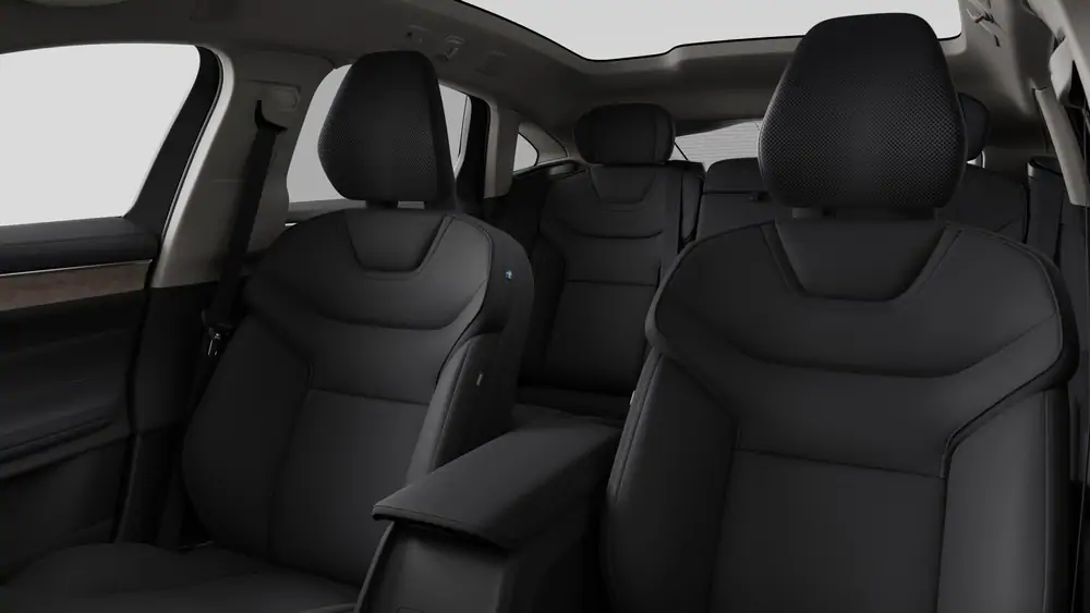 Nouveau Volvo ES90 Berline Plus Electric 1-SPEED GEARBOX RWD Mulberry Red 5