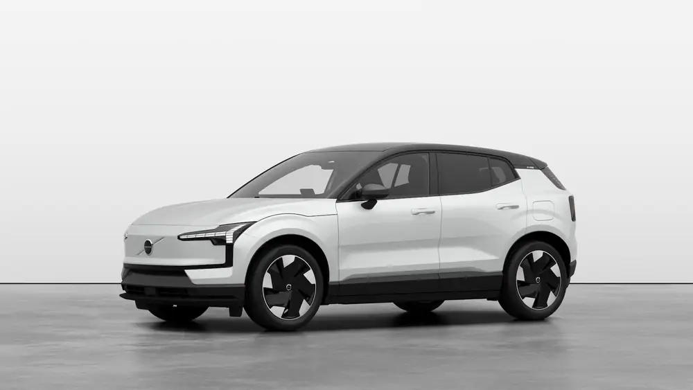 Nouveau Volvo EX30 Plus Elektrisch Shift-by-wire single speed transmission, AWD Exclusive metaalkleur Crystal White Pearl (707) 1