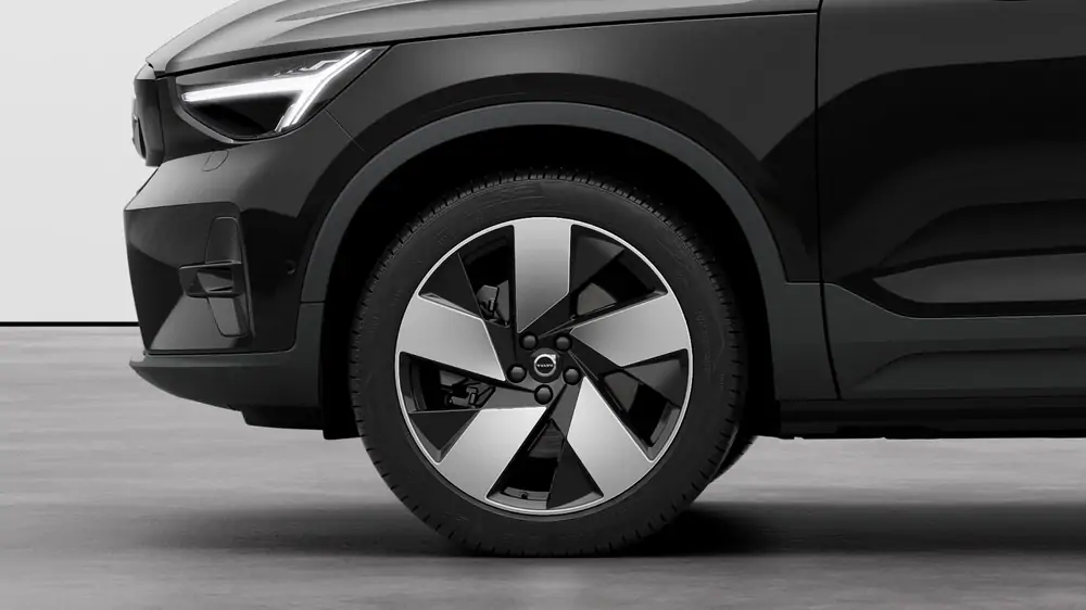 Nouveau Volvo C40 Crossover Ultimate Elektrisch Shift-by-wire single speed transmission, RWD Onyx Black 3