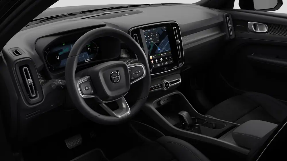 Nouveau Volvo EX40 SUV Plus Business Edition Elektrisch (BEV) Shift-by-wire single speed transmission, RWD Onyx Black 4