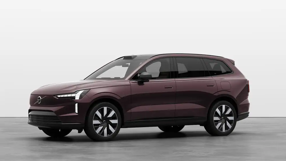 Nieuw Volvo EX90 SUV Ultra Elektrisch Shift-by-wire_single_speed_transmission_DB03 Mulberry Red 1