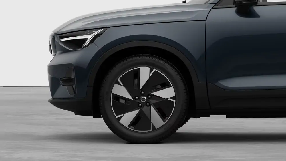 Nouveau Volvo EX40 SUV Plus Business Edition Elektrisch Shift-by-wire single speed transmission, RWD Denim Blue 3