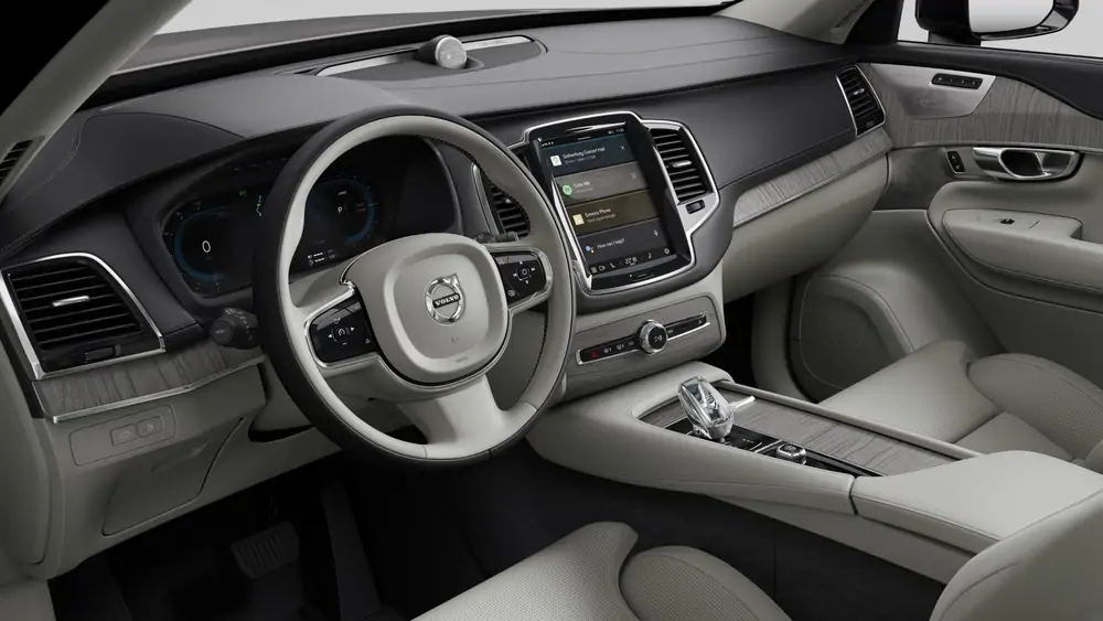 Nouveau Volvo XC90 SUV Ultimate Plug-in hybride 8-speed Geartronic™ automatic transmission Metaalkleur Platinum Grey (731) 4