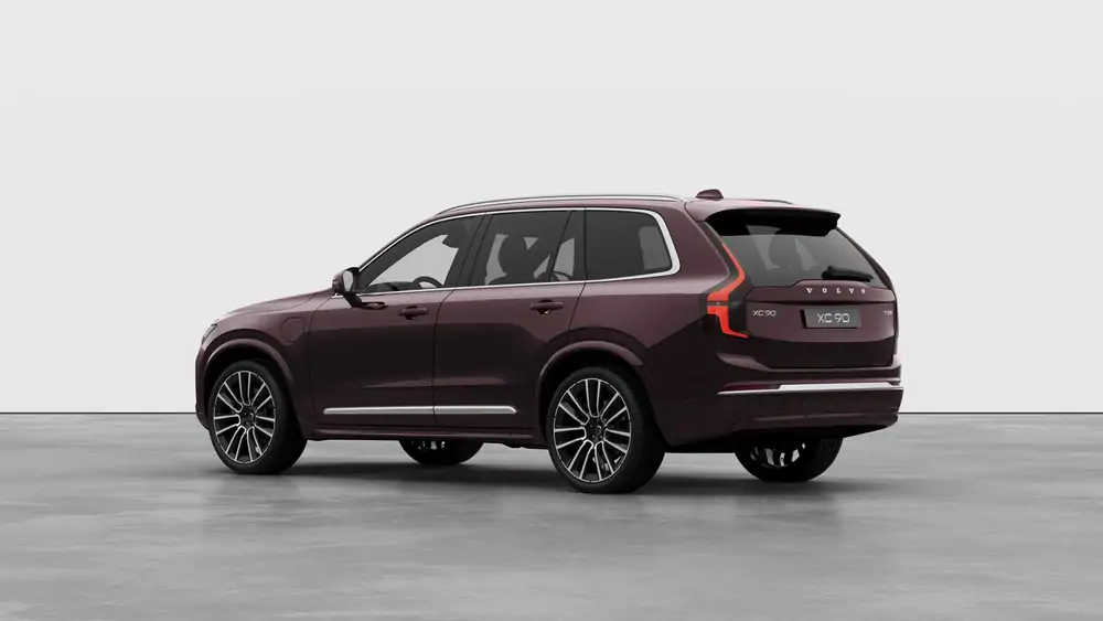 Nieuw Volvo XC90 SUV Ultimate Plug-in hybrid 8-speed Geartronic™ automatic transmission Mulberry Red 2