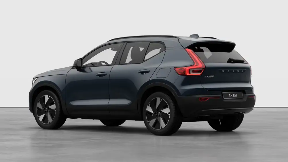 Nouveau Volvo EX40 SUV Core Business Edition Elektrisch (BEV) Shift-by-wire single speed transmission, RWD Denim Blue 2