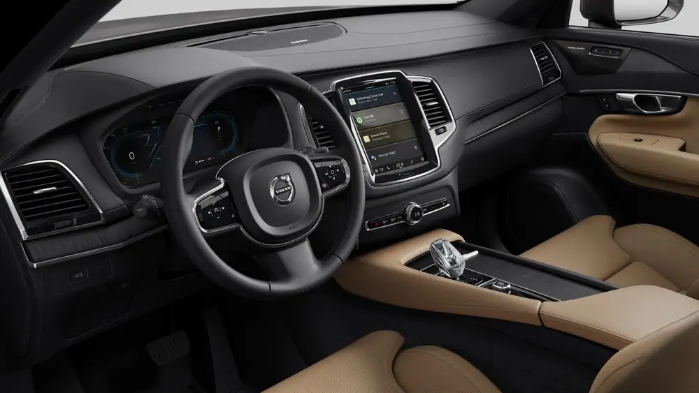 Nouveau Volvo XC90 SUV Plus Mild hybrid 8-speed Geartronic™ automatic transmission, AWD Metaalkleur Platinum Grey (731) 4