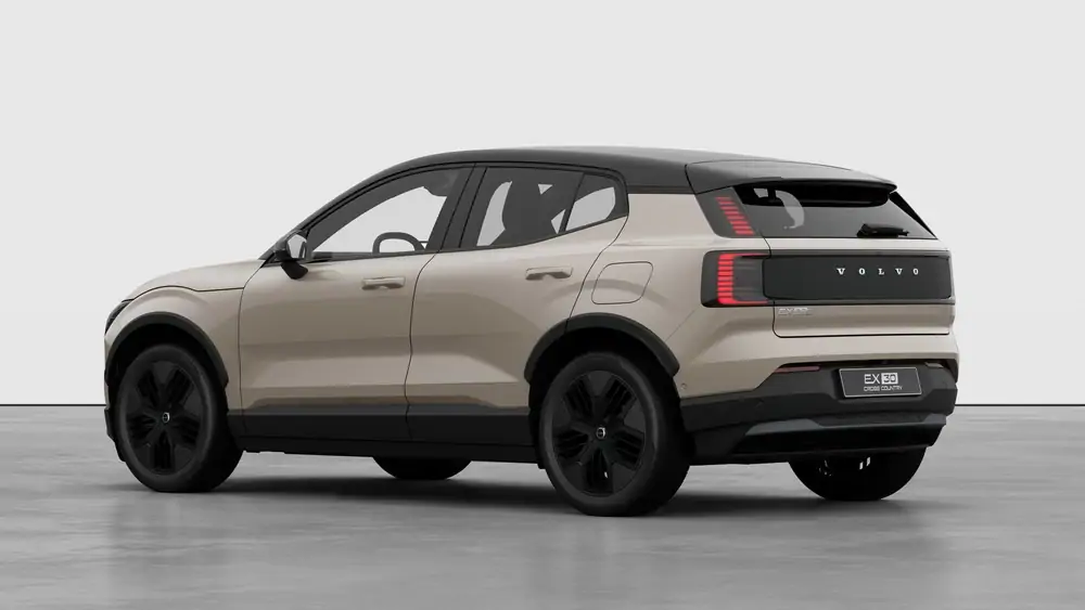 Nouveau Volvo EX30 SUV Ultra Business Edition Elektrisch (BEV) Shift-by-wire single speed transmission, RWD Sand Dune 2