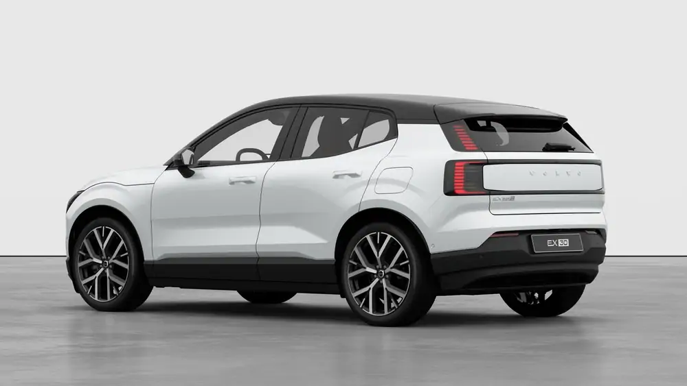 Nouveau Volvo EX30 SUV Ultra Business Edition Elektrisch (BEV) Shift-by-wire single speed transmission, RWD Crystal White Pearl 2