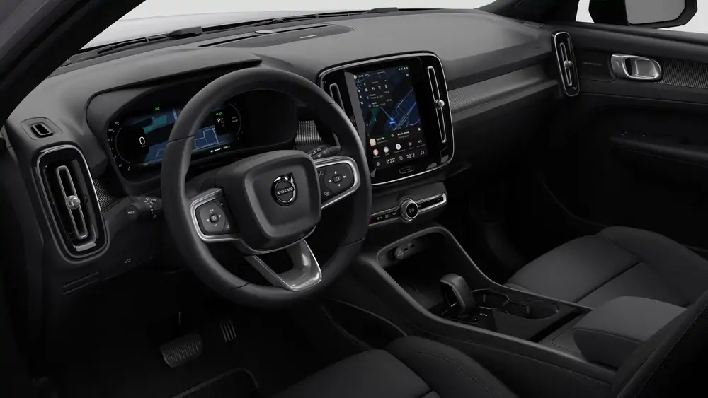 Nouveau Volvo EX40 SUV Plus Business Edition Elektrisch Shift-by-wire single speed transmission, RWD Aurora Silver 4