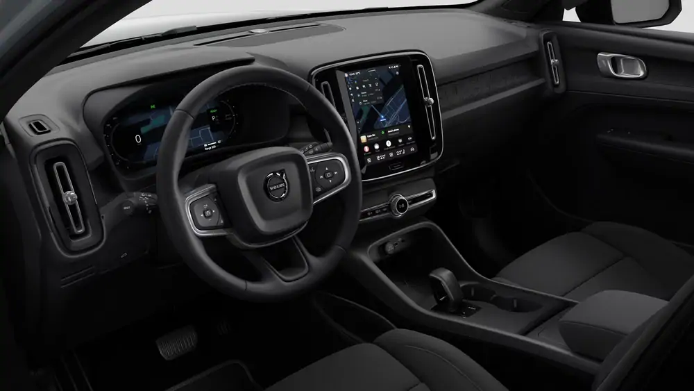 Nouveau Volvo EC40 Crossover Core Business Edition Elektrisch (BEV) Shift-by-wire single speed transmission, RWD Vapour Grey 4
