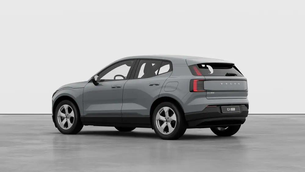 Nouveau Volvo EX30 SUV Core Business Edition Elektrisch Shift-by-wire single speed transmission, RWD Vapour Grey 2