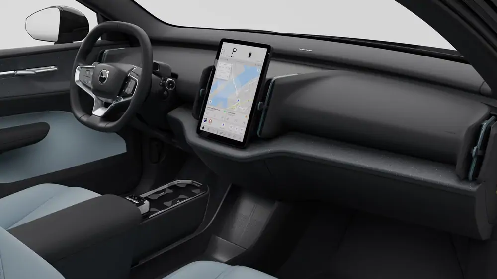 Nouveau Volvo EX30 SUV Ultra Business Edition Elektrisch Shift-by-wire single speed transmission, RWD Onyx Black 4