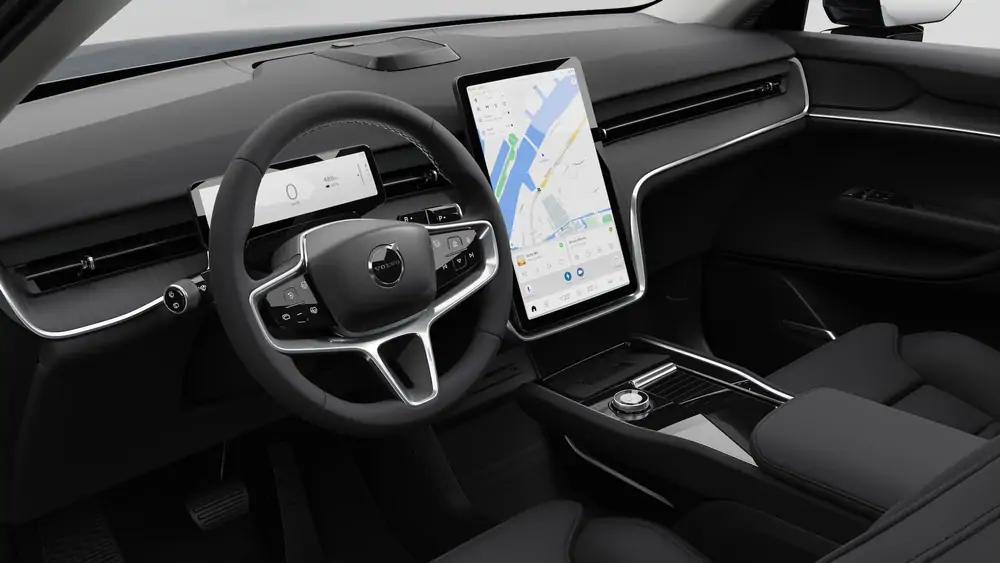 Nouveau Volvo EX90 SUV Core Elektrisch 1-SPEED GEARBOX RWD Denim Blue 4