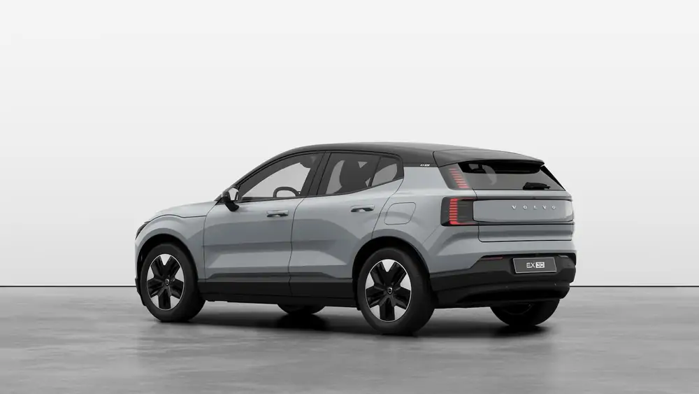 Nouveau Volvo EX30 SUV Plus Elektrisch Shift-by-wire single speed transmission, RWD Vapour Grey 2