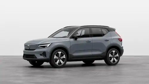 Nieuw Volvo XC40 SUV Ultimate Elektrisch Shift-by-wire single speed transmission, RWD Metaalkleur Thunder Grey (728)