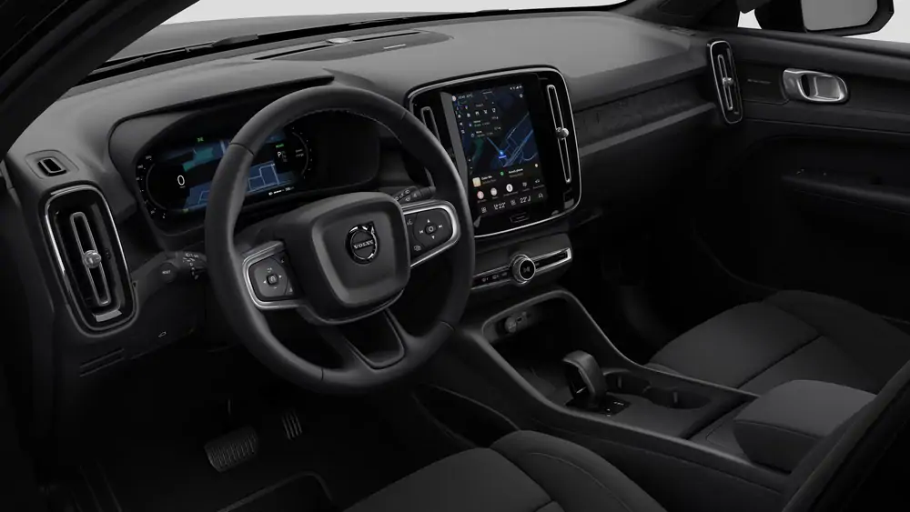 Nouveau Volvo EC40 Crossover Plus Elektrisch Shift-by-wire single speed transmission, RWD Onyx Black 4