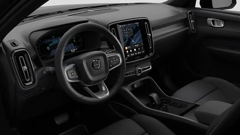 Nouveau Volvo EX40 SUV Core Business Edition Elektrisch (BEV) Shift-by-wire single speed transmission, RWD Onyx Black 4