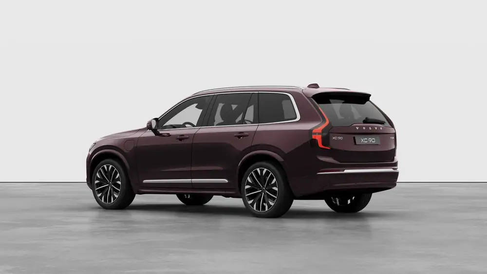 Nouveau Volvo XC90 SUV Plus Plug-in hybrid 8-speed Geartronic™ automatic transmission Mulberry Red 2