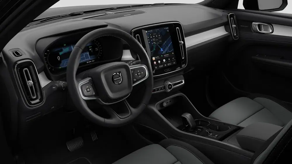 Nieuw Volvo XC40 SUV Plus Mild hybrid 7-speed Dual Clutch transmission Onyx Black 4