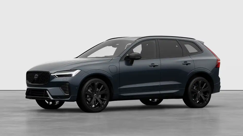 Nouveau Volvo XC60 SUV Plus Plug-in hybride (PHEV) 8-speed Geartronic™ automatic transmission Denim Blue 1