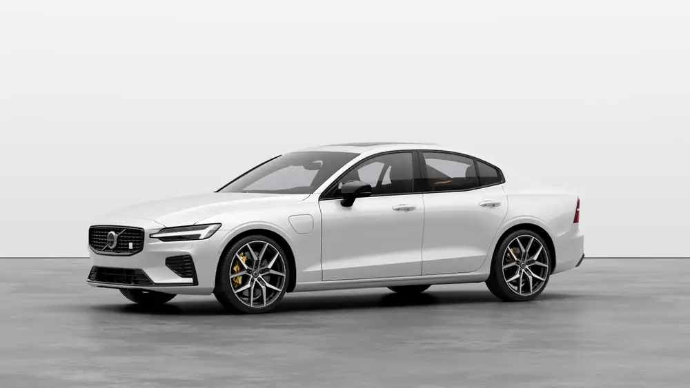 Nieuw Volvo S60 Berline Polestar Engineered Plug-in hybrid 8-speed Geartronic™ automatic transmission Crystal White Pearl 1