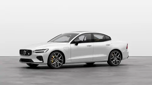 Nouveau Volvo S60 Berline Polestar Engineered Plug-in hybrid 8-speed Geartronic™ automatic transmission Crystal White Pearl