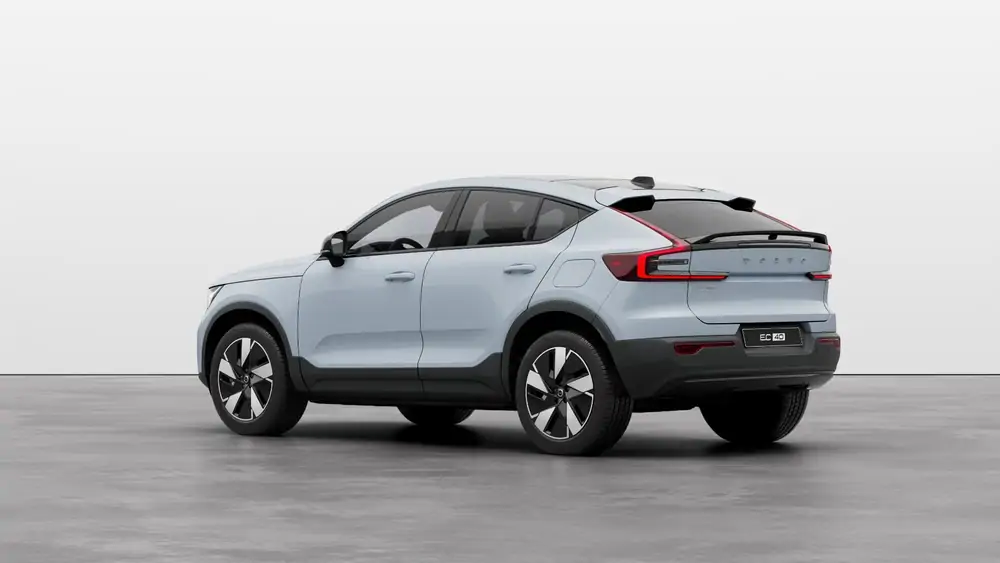 Nieuw Volvo EC40 Crossover Plus Elektrisch Shift-by-wire single speed transmission, RWD Cloud Blue 2