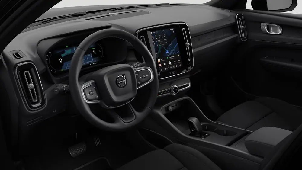 Nouveau Volvo EX40 SUV Core Business Edition Elektrisch (BEV) Shift-by-wire single speed transmission, RWD Onyx Black 4