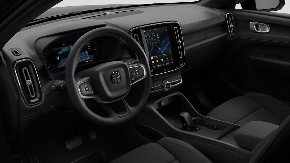Nouveau Volvo EC40 Crossover Core Business Edition Elektrisch Shift-by-wire single speed transmission, RWD Onyx Black 4
