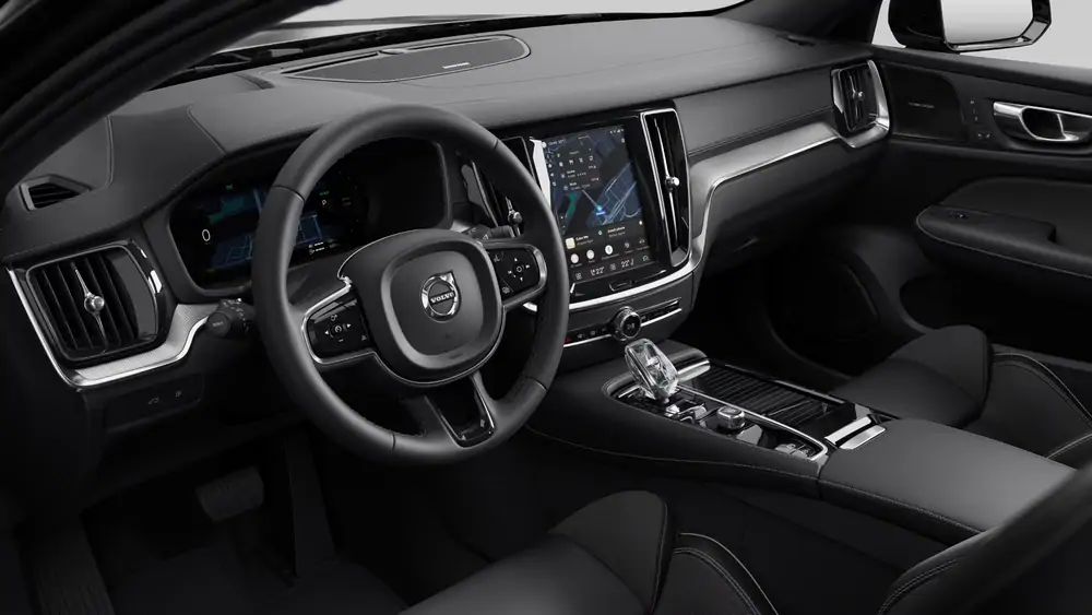 Nouveau Volvo V60 Break Ultimate Dark Plug-in hybrid 8-speed Geartronic™ automatic transmission Onyx Black 4