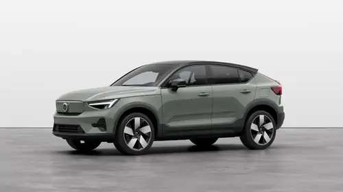 Nieuw Volvo EC40 Crossover Ultra Elektrisch Shift-by-wire single speed transmission, RWD Sage Green 