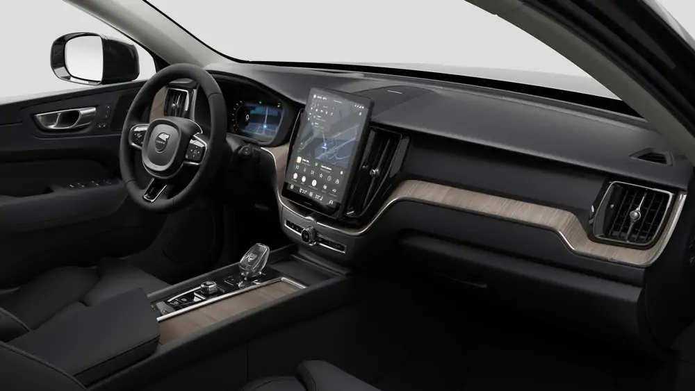 Nouveau Volvo XC60 SUV Plus Plug-in hybride (PHEV) 8-speed Geartronic™ automatic transmission Onyx Black 4