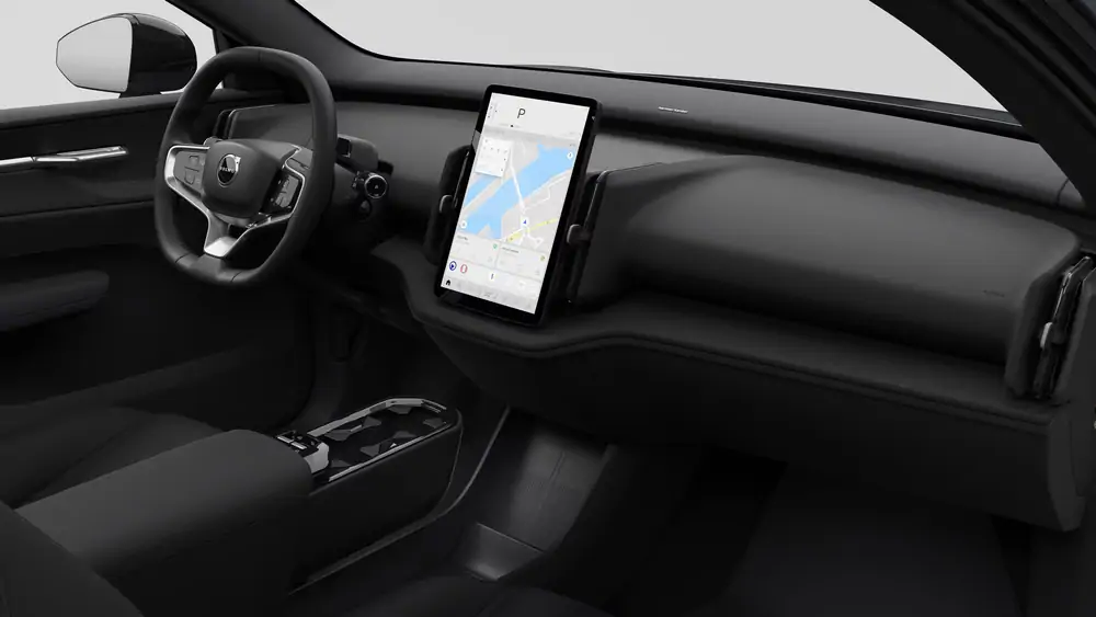 Nouveau Volvo EX30 SUV Ultra Elektrisch (BEV) Shift-by-wire single speed transmission, RWD Denim Blue 4