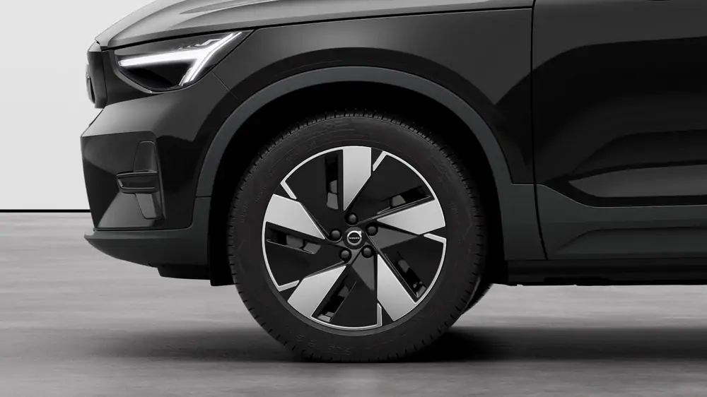 Nieuw Volvo C40 Crossover Core Elektrisch Shift-by-wire single speed transmission, RWD Onyx Black 3