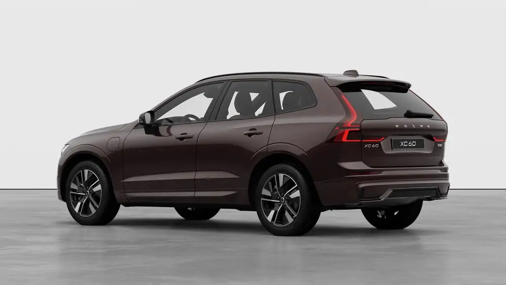 Nouveau Volvo XC60 SUV Plus Plug-in hybride (PHEV) 8-speed Geartronic™ automatic transmission Mulberry Red 2