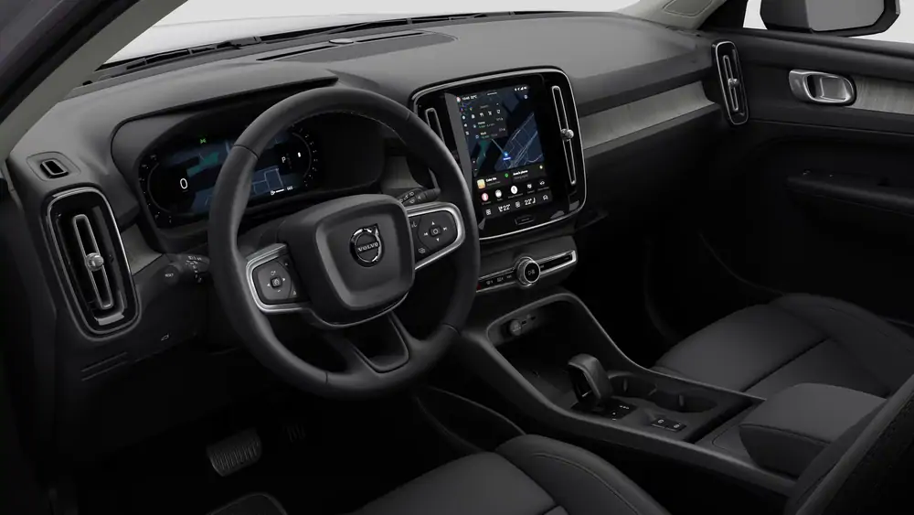 Nouveau Volvo XC40 SUV Core Mild-hybride (MHEV) 7-speed Dual Clutch transmission Aurora Silver 4