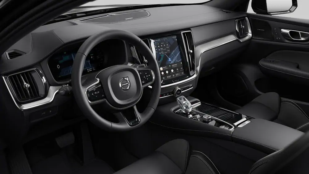 Nouveau Volvo V60 Break Ultimate Dark Plug-in hybrid 8-speed Geartronic™ automatic transmission Onyx Black 4