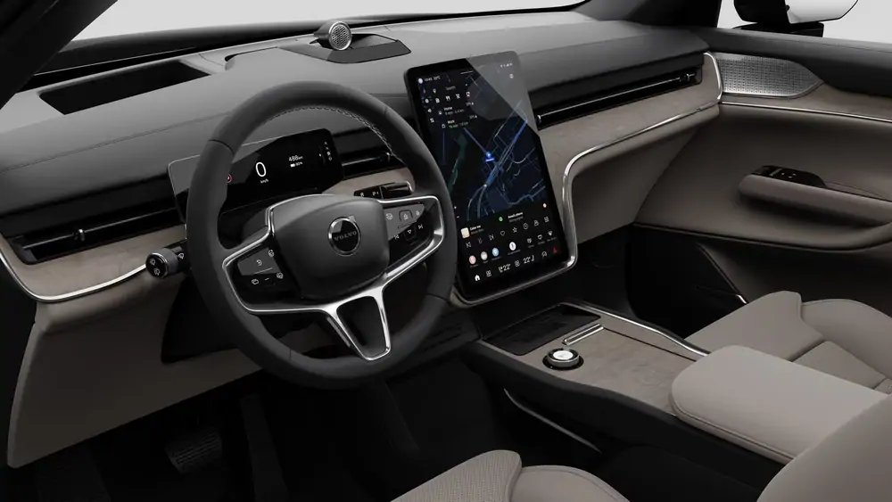 Nouveau Volvo EX90 SUV Ultra Elektrisch (BEV) Shift-by-wire_single_speed_transmission_DB03 Onyx Black 4
