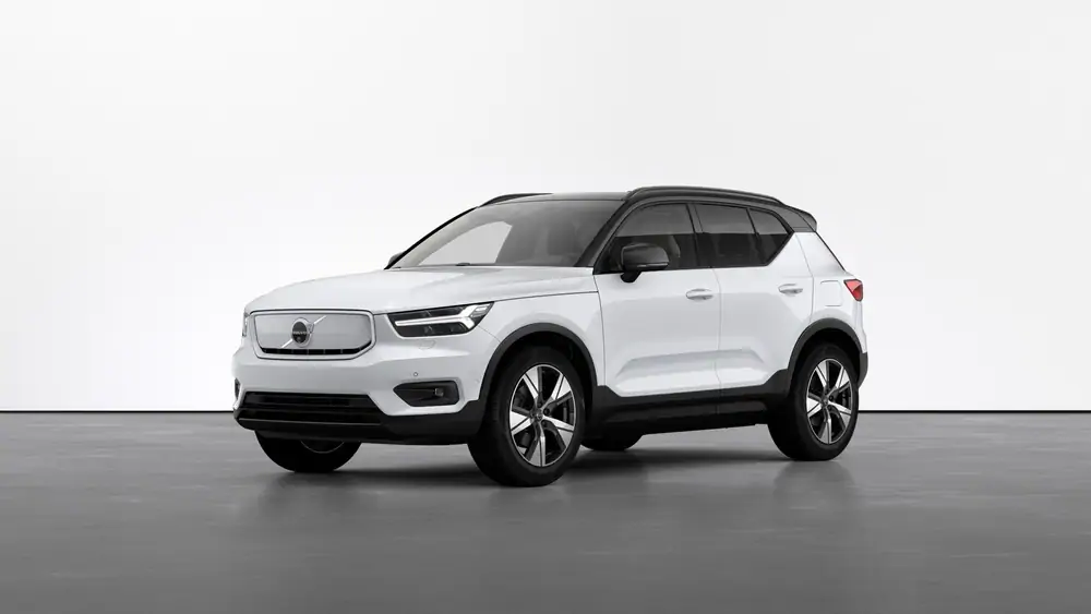 Nouveau Volvo XC40 SUV Pro Elektrisch Shift-by-wire single speed transmission, RWD Exclusive metaalkleur Crystal White Pearl (707) 1