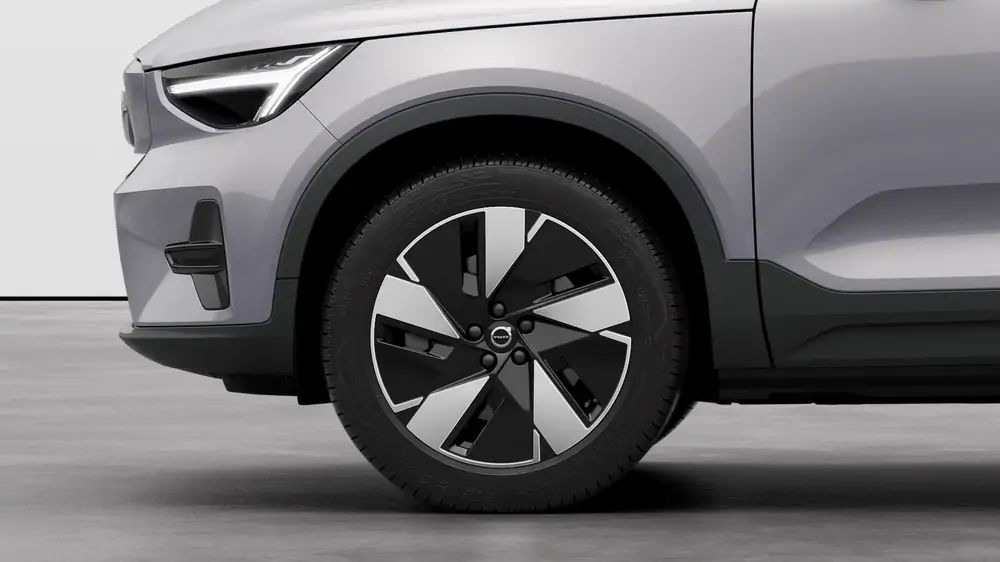 Nouveau Volvo C40 Crossover Core Elektrisch Shift-by-wire single speed transmission, RWD Silver Dawn 3